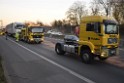 VU LKW A 4 Rich Aachen hinter Rodenkirchener Bruecke P35